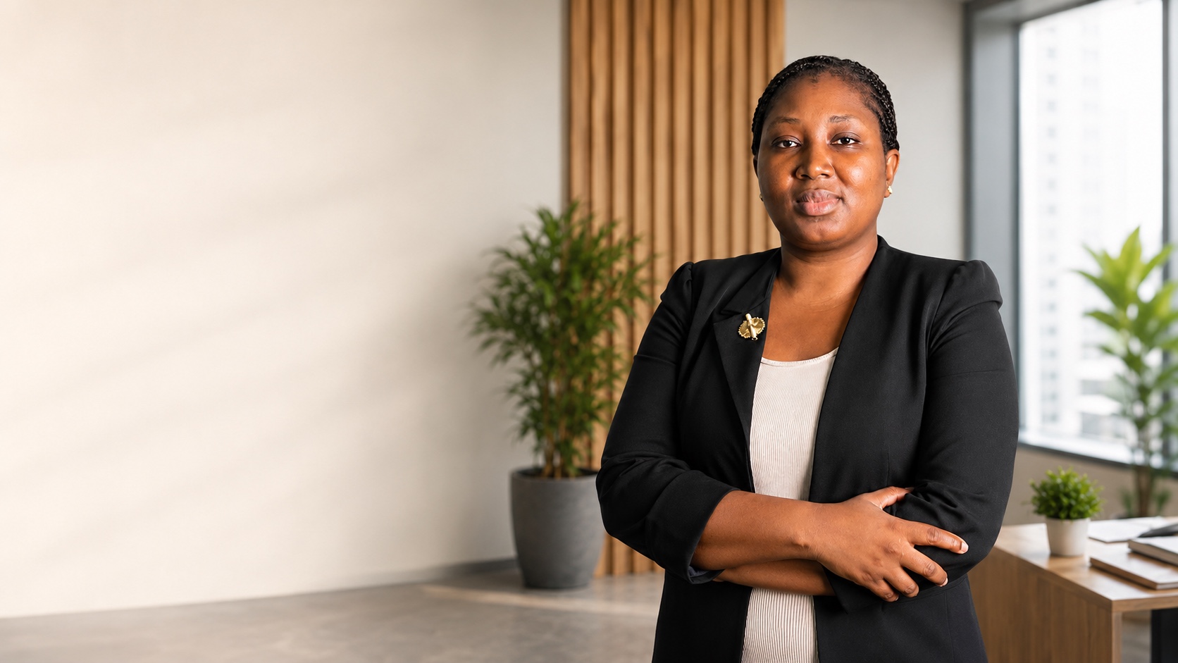 Consultante en management dans un environnement professionnel